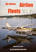 Book cover of Airline Fleets 2003 by PITHER, Tony (ed.)